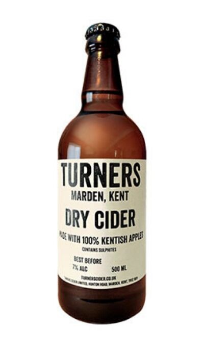 Buy Turners Dry Cider 500ml at herculeswines.co.uk